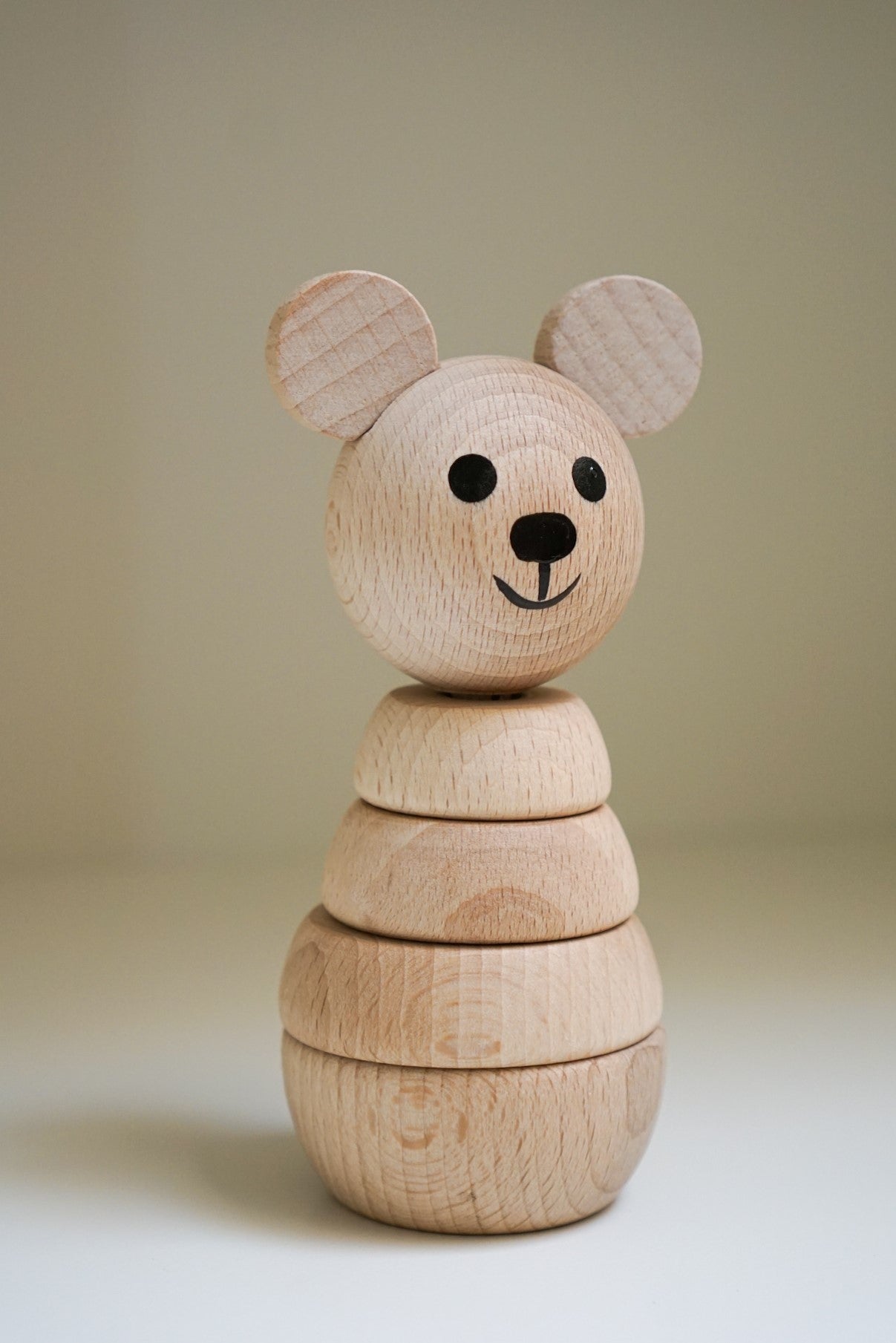 Stacking Wooden Bear