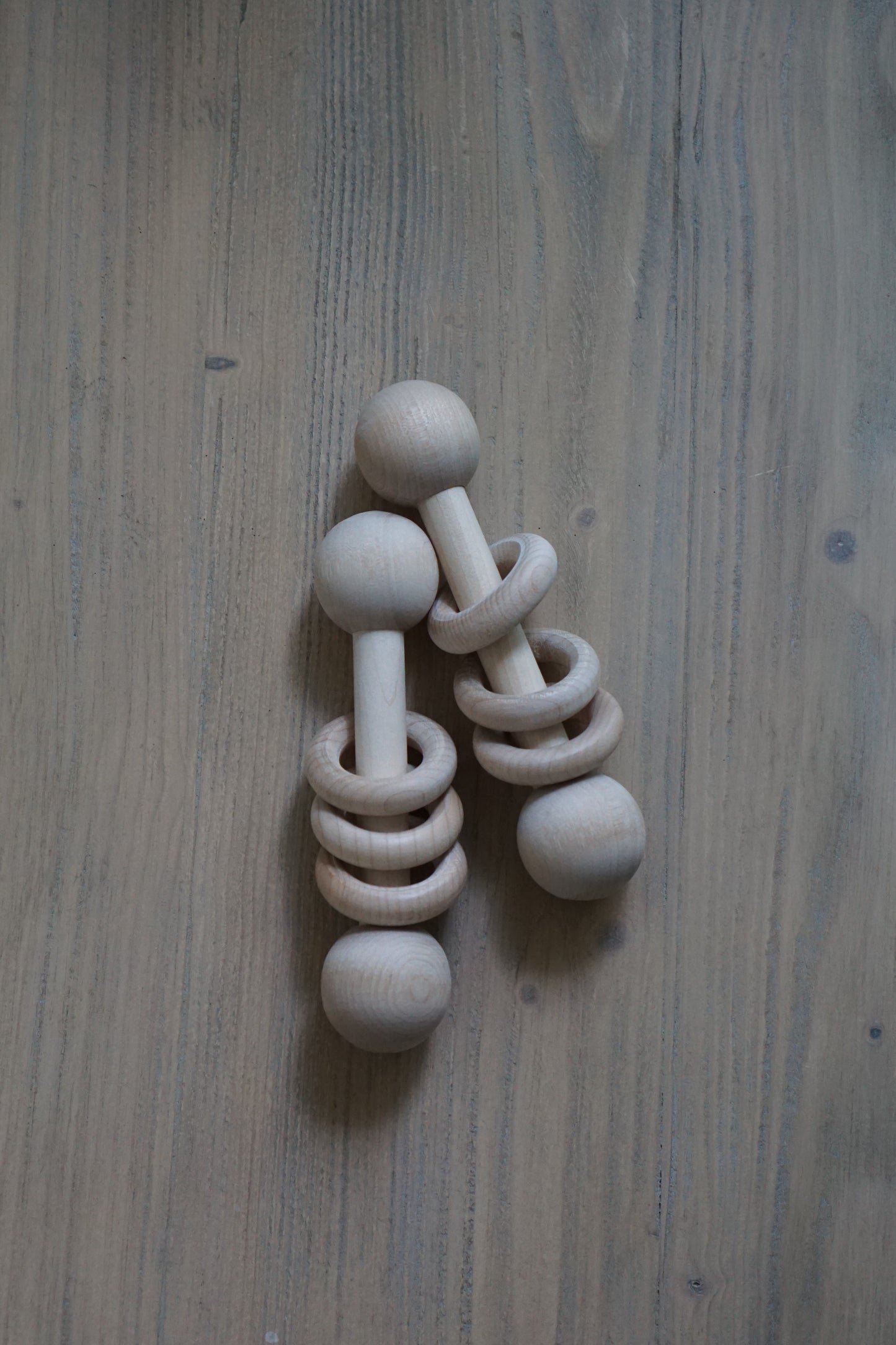 Organic Wooden Rattle