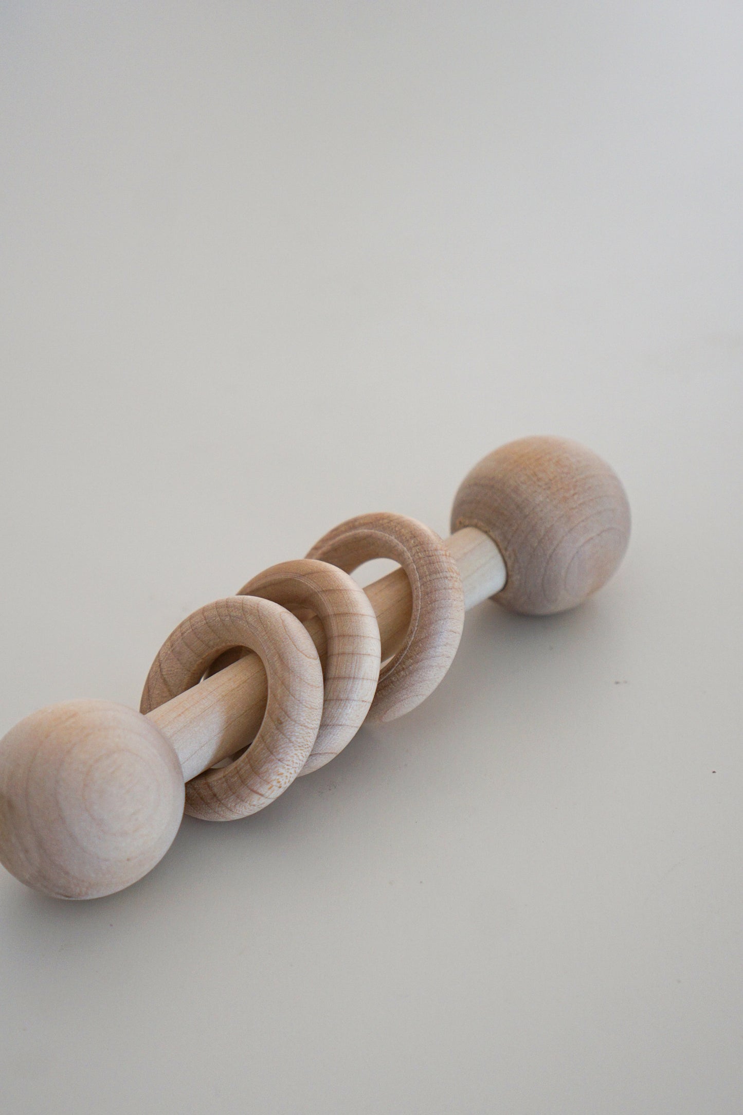 Organic Wooden Rattle