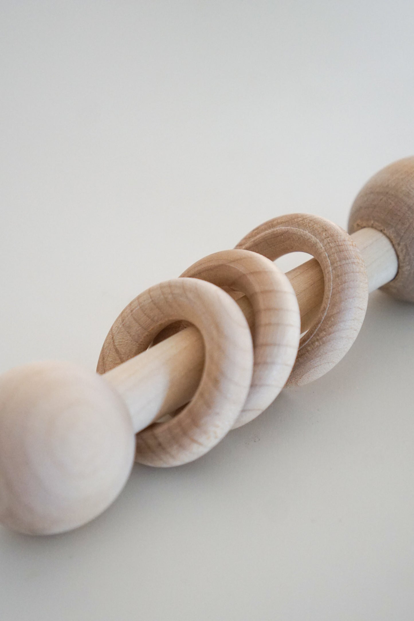 Organic Wooden Rattle