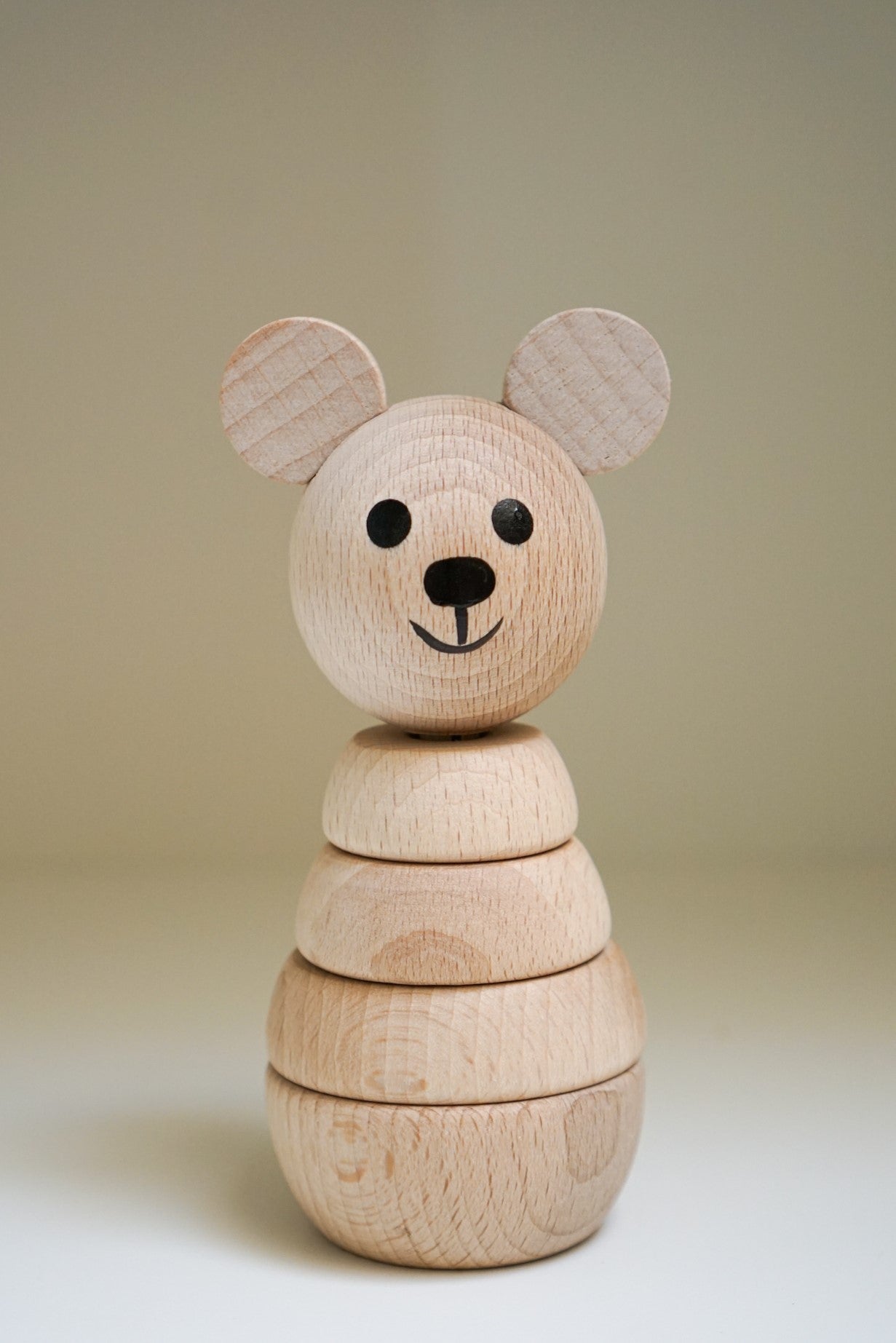 Stacking Wooden Bear