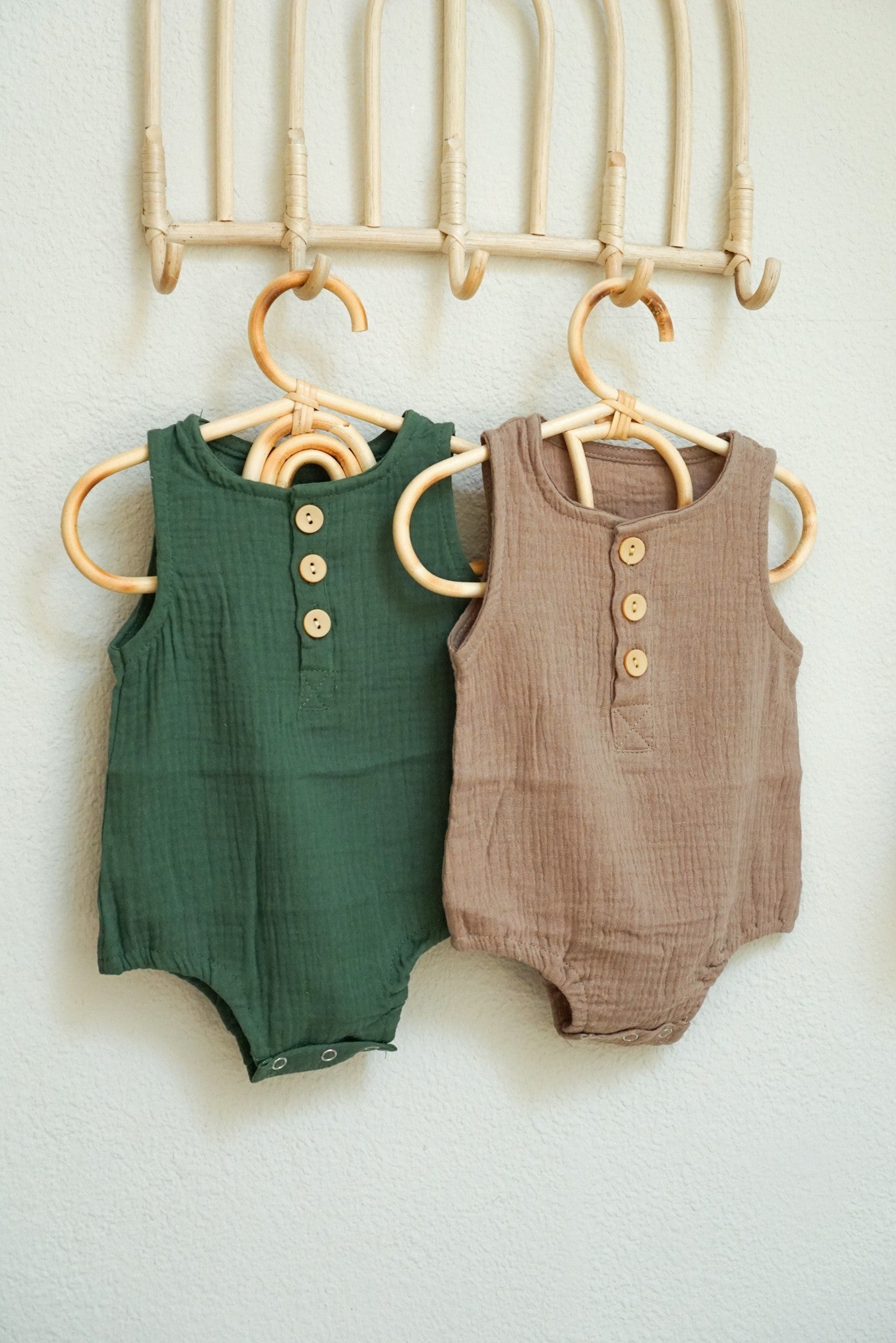 Forest Sleeveless Romper