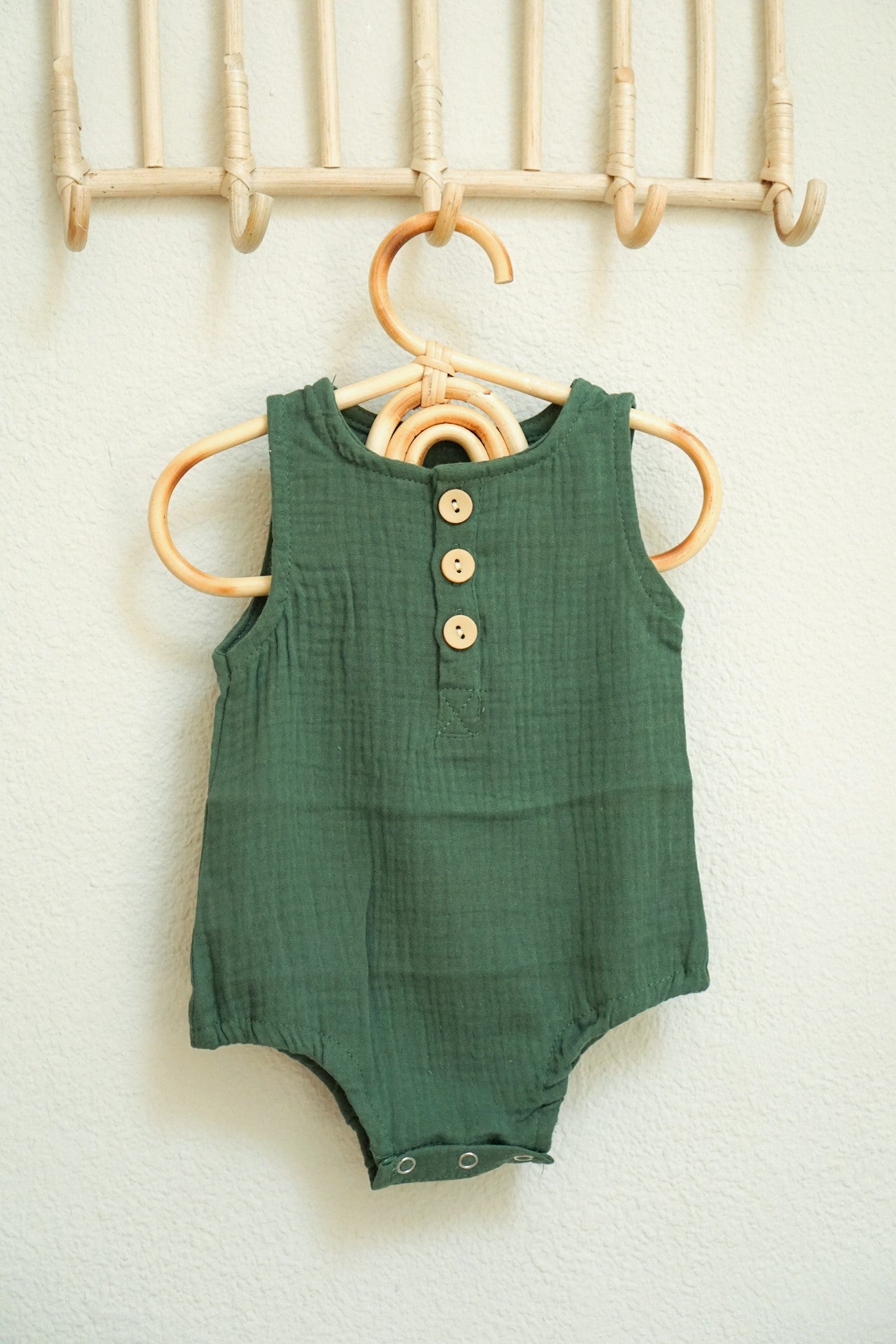 Forest Sleeveless Romper